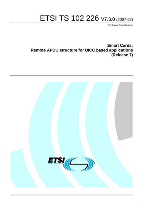 edsi smart cards|TS 102 226 .